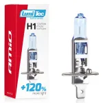 Amio Halogeenlamp H1 12V 55W LumiTec Super White +120%
