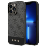 GUESS GUHCP14XG4GLGR iPhone 14 Pro Max 6,7" sari/halli kva korpus 4G Stripe Collection