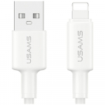 USAMS Kabel U90 2.4A USB-A do Lightning biay