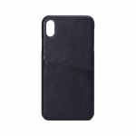 ONSALA Mobile Cover Black with Cardpocket iPhone X/XS MAX
