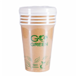 GoGreen Kompostitavad kaanega toidunud Go Green 940 ml, 5 tk. | 0,131kg