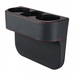 Cup holder between seats black