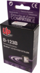 UPrint Tintes krtrids Brother LC123BK MustTranslation: Ink cartridge Brother LC123BK Black