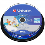 Verbatim BD-R prdlaev SL Printable Datalife 6X 25GB 10tk 43804