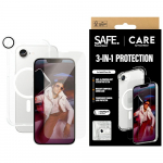 PanzerGlass CARE by Fashion 3-in-1 kaitsembris+objektiiv iPhone 16e jaoks