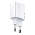 USAMS ad. siec. 1xUSB-C T34 20W 5V-3A (ainult pea) PD3.0 kiirlaadimine biay/valge CC118TC01 (US-CC118)