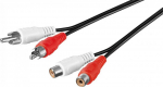 Goobay 2xRCA - 2xRCA pistik-pesas 1,5m