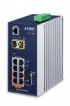 PLANET IGS-4215-4P4T2S vrgukommutaator, Managed L2/L4 Gigabit Ethernet (10/100/1000), Power over Ethernet (PoE), sinine, valge