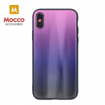 Mocco Aurora Glass Silicone Tagasimbris Apple iPhone'i 6 Plus / 6S Plus Roosa Must
