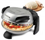 G3FERRARI Delizia Pizzaofen G1000606 (silber, 1.200 Watt, fr Pizza 31cm)
