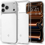 Spigen Etui Ultra Hybrid "T" Mag MagSafe iPhone 17 Pro jaoks, valge