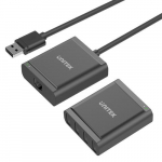 Unitek Y-2516 liidesihub USB 2.0 480 Mbit/s Must