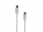 NATEC LIGHTNING(M)- AND gt;USB-C(M) KAABEL 2M VALGE MFI PRAT