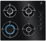 Electrolux EGG6407K Must Sisseehitatud Gaasipliit 59 cm, 4 tsooni