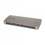 StarTech.com USB-C dokkisja MacBook Pro / Air M1 M2 M3 M4 M5 ja Windows seadmetele, universaalne kahe kahe 4K 60Hz vi he 8K Thunderbolt dokk, 96W slearvuti laadimisega