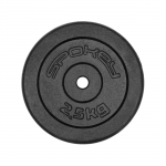 Weight plate SPOKEY Blue, 30 mm, 2.5 kg