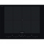 Whirlpool SMO 658C/BT/IXL Must valmistatud 70 cm seade, induktsioonikook, 8 sekti