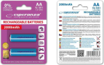 Esperanza Laetavad sinised AA / R6 2000mAh 2-riiklik pakett