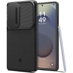 Spigen Optik Armor kaitsekott Samsung Galaxy S25 Ultra jaoks - must - OUTLET