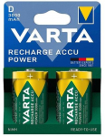 Varta Akku RECHARGE Power D HR20 3000mAh NEU 2St.