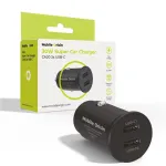 MOBILE ORIGIN 30W Super autolaadija CA20 - 2x USB-C