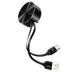 USAMS Kabel zwijany U-Bin USB-C 1m. 2A czarny/black TCUSBZH01 (US-SJ164)Estoni keeles:Vrkkaabel U-Bin USB-C 1m. 2A must TCUSBZH01 (US-SJ164)