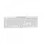 Cherry STREAM klaviatuur Office USB QWERTY US inglise keel valge
