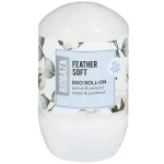 Biobaza, Feather Soft, Cotton, Anti-Perspirant, Deodorant Roll-On, For Women, 50 ml