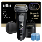 BRAUN Seeria 9 PRO+ 9660CC Wet AND Dry -Pro SensoAdapt haberasuija nutikohaldusega SmartCare-jaamaga, must (554275)