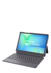 SAMSUNG DK Slim BT klaviatuuriega kate TouchPadiga, must, Galaxy Tab A11+ jaoks, GP-FCX236RLFBO