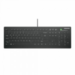 Cherry AK-C8112 klaviatuur Meditsiiniline USB QWERTZ Saksamaa Must