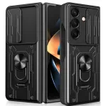 Toptel Slide Camera Armor Case Samsung Galaxy Z Fold 8 Ultra jaoks, must