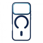 COLOR EDGE MAG COVER lemine kate, hilduv MagSafe'iga IPHONE 17 Pro mudeli jaoks, tumek sinine