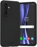 Mercury Silikoonkarbi Samsung Galaxy A36 musta vrvi jaoks