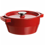 PYREX 6.3L round cast iron|28cm|red