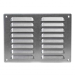 EUROPLAST GRILLE METAL 260X190, GALVANIZED