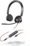 Poly Blackwire 3325 USB-C stereopeakomplekt, Microsoft Teamsi sertifikaadiga (8X222AA)