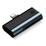 USAMS SD/microSD kaardilugeja Lightning-pistikaga, teras/tarnish SJ430DKQ01 (US-SJ430)