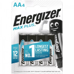 Energizer Max Plus AA4 hekordsed patareid AA Alustatud leelispatarei