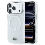 Lacoste IML Frosted Laquer Logo MagSafe korpus iPhone 18 Pro Max / 17 Pro Max jaoks / lbipaistev