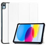CoreParts Tri-fold Caster Hard Shell Cover - White For Apple iPad