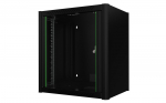 Lanview 19"" 12U Rack Wall Mount 600 x 450 x 645mm - Black