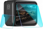 Puluz 2-di likeline komplekt: LCD-ekraani kaitseklass ja objektiivihoidja GoPro Hero 8 Black jaoks