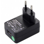 Zebra USB Power Supply, 100-240 VAC Input with Europe plug,