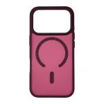 FoneKit MagSafe Soft Touch kaitsekell, iPhone 18 Pro / 17 Pro, viinipunane (6438148068271)