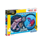 Clementoni National Geographic Kids, Ookeaniuurija, Puzzle, hesooline, 7+ aastat, 180 tk