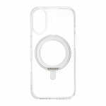 FoneKit Premium Kickstand MagSafe'iga hilduv kaitsekarp jalusega, iPhone 16, lbipaistev (6438148063764)