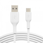 BELKIN BoostCharge USB kaabel 1 m USB A USB C Valge