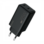 Beclad 65W Adapter 2 Port USB-C - Black