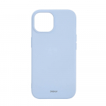 ONSALA Back Sil Touch Recycled MagSerie iPhone 15 Light Blue